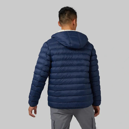 Men's Hooded Sherpa-Lined Jacket